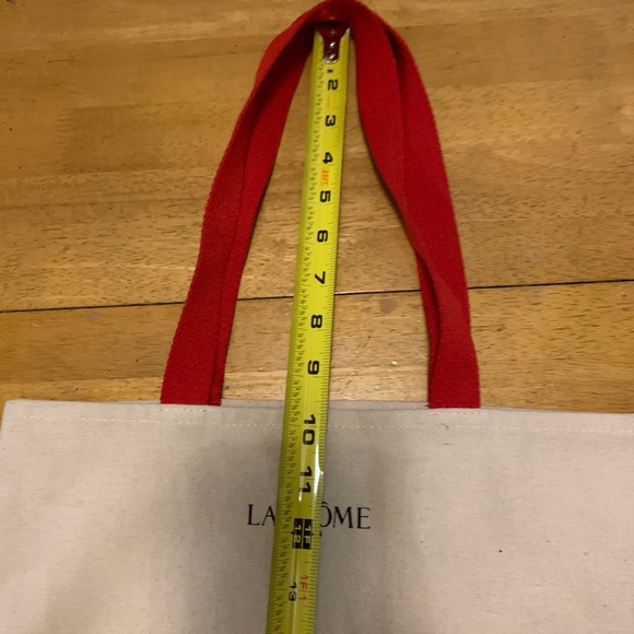 Lancome Lip Kiss Tote BAG Large Canvas Double Handle - Picture 4 of 8